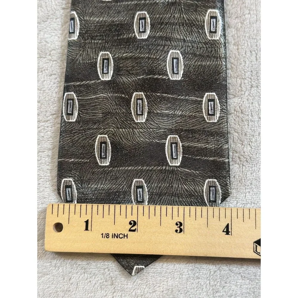 Stringbeans Men Neck Tie Classic Multicolor‎ Green 100% Polyester Made in USA